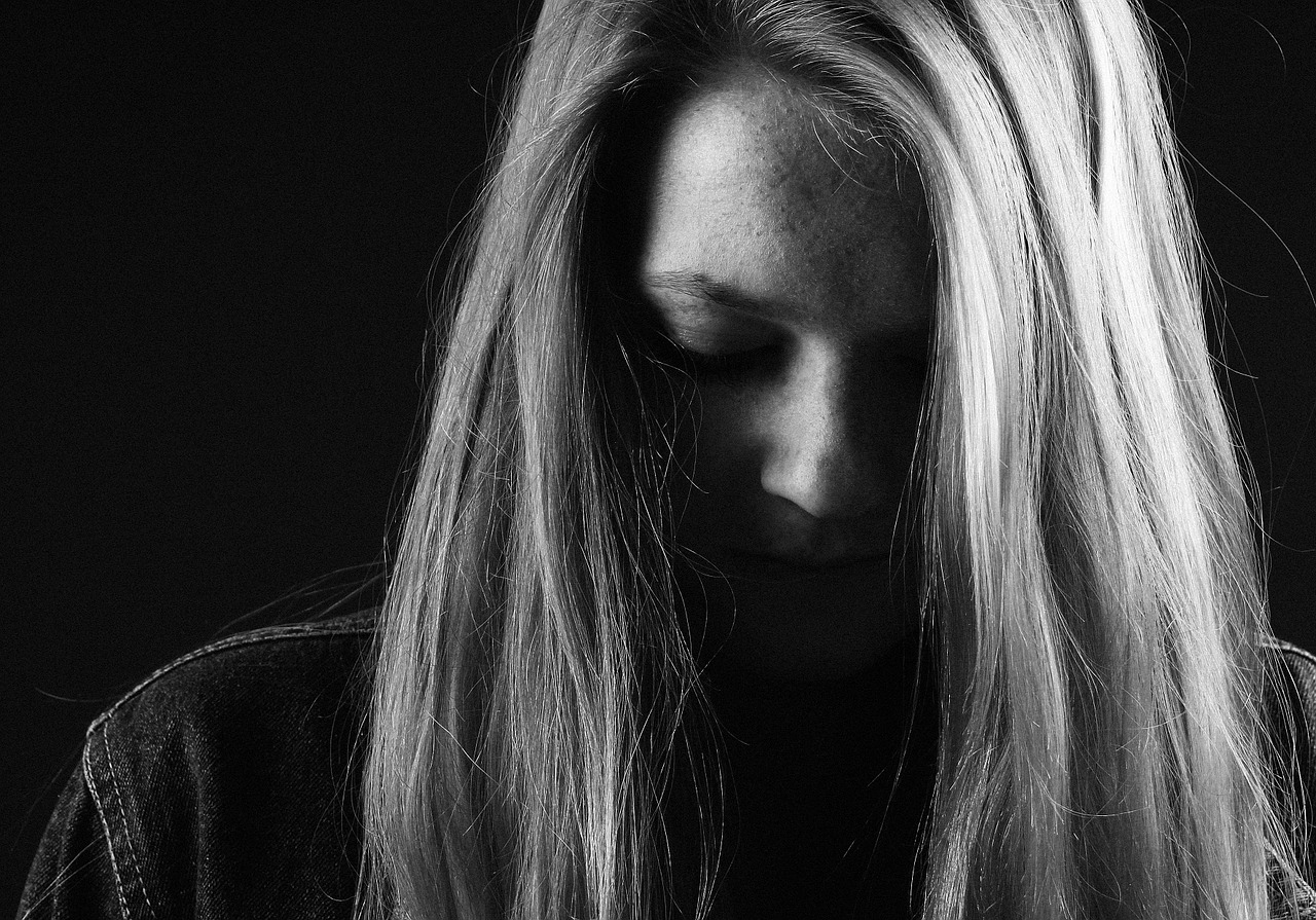 Depressed teenager